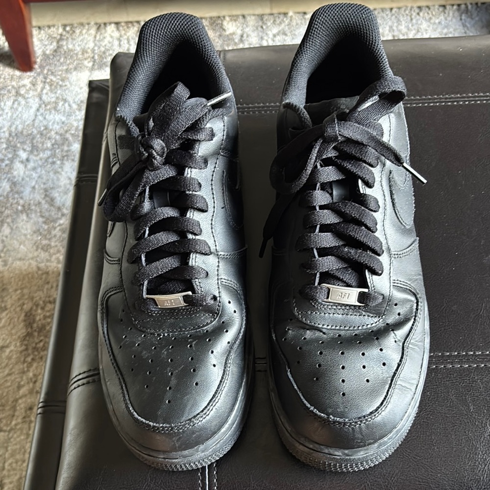 Nike Air Force 1 ‘07 Black Men Size 11